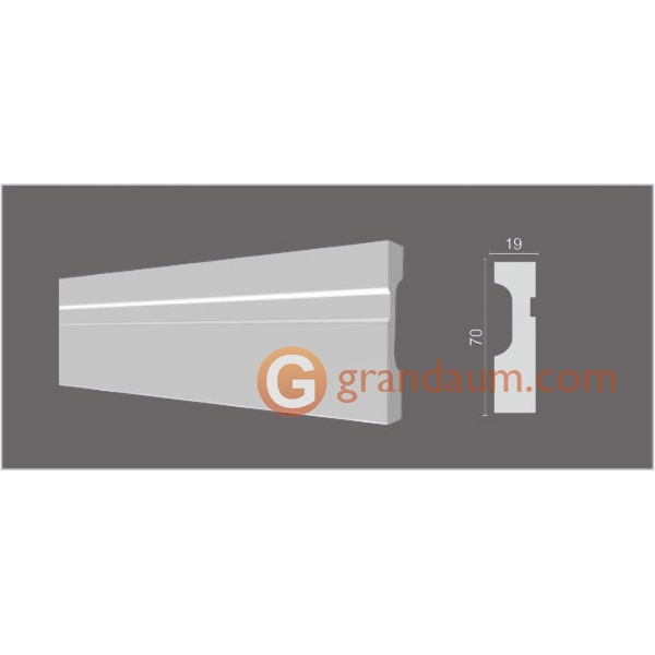 Молдинг с гладким профилем Decor dizayn DD01