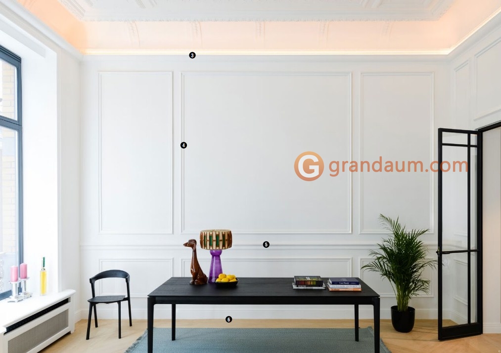 Карниз для скрытого освещения Orac Decor C902