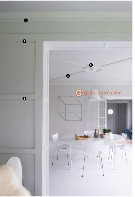 Напольный плинтус с гладким профилем Orac Decor DX162