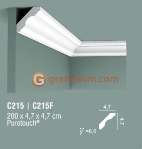 Карниз с гладким профилем Orac Decor C215