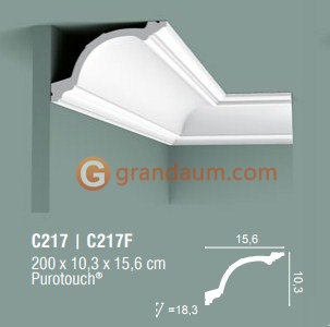 Карниз с гладким профилем Orac Decor C217
