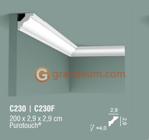 Карниз с гладким профилем Orac Decor C230