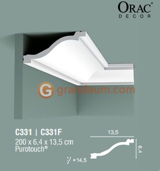 Карниз с гладким профилем Orac Decor C331