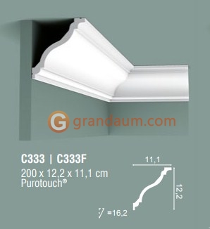 Карниз с гладким профилем Orac Decor C333