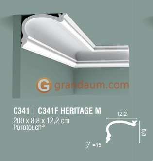 Карниз с гладким профилем Orac decor C341