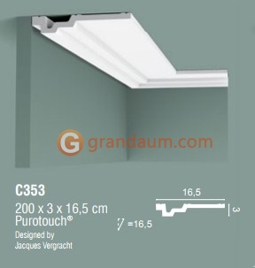 Карниз с гладким профилем Orac Decor C353