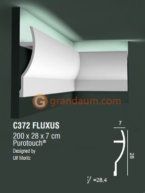 Карниз для скрытого освещения Orac Decor C372