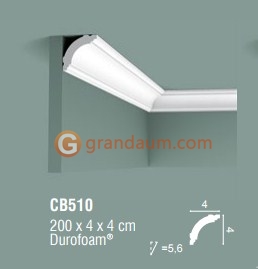 Карниз с гладким профилем Orac Decor CB510N