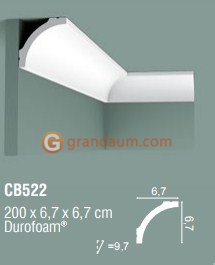 Карниз с гладким профилем Orac Decor CB522N
