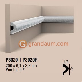 Молдинг гибкий Orac Decor P3020F