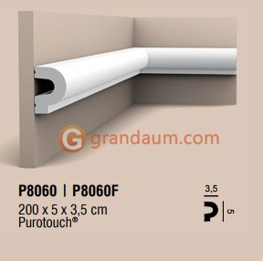 Молдинг с гладким профилем Orac Decor P8060