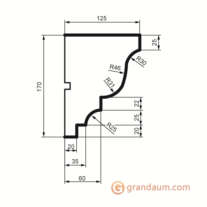 Prestige decor KC 102 без покрытия (2,00м)