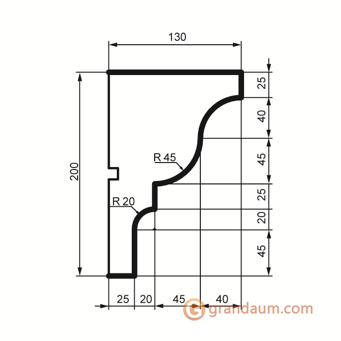 Prestige decor KC 118 без покрытия (2,00м)