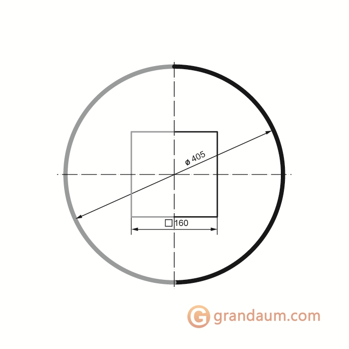 Prestige decor LC 103-2 тело гладкое без покрытия Full (2,00м)