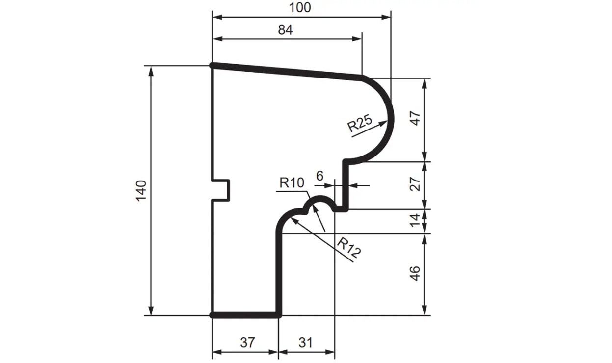 Prestige decor DC 105 (2.00м) подоконник