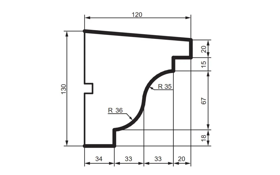 Prestige decor DC 111 без покрытия (2,00м)