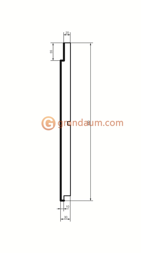 Накладки Prestige decor HC 104-30 панель (2,00м)