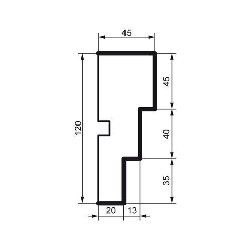 Prestige decor MC 157 без покрытия (2,00м)