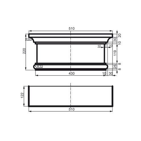 Prestige decor PC 112 капитель