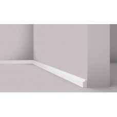 Напольный плинтус с гладким профилем NMC FL11