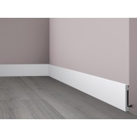 Напольный плинтус с гладким профилем NMC M100