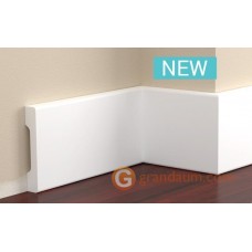 Напольный плинтус с гладким профилем Cezar Цезарь LPC-37