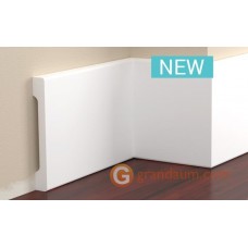 Напольный плинтус с гладким профилем Cezar Цезарь LPC-38