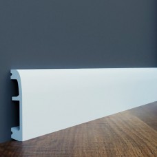 Напольный плинтус с гладким профилем Cezar Цезарь LPC-06