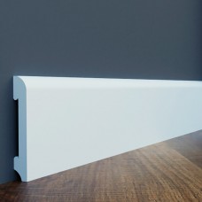 Напольный плинтус с гладким профилем Cezar Цезарь LPC-11