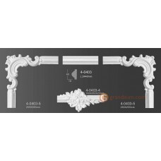 Угловые элементы и вставки Classic home 4-0403-4