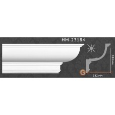 Карниз для скрытого освещения Classic home HM23184