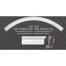 Декоративное обрамление, для дверных проемов Classic home HM43068-136