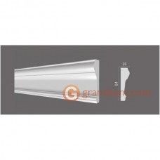 Молдинг с гладким профилем Decor dizayn 147 A