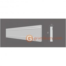 Молдинг с гладким профилем Decor dizayn 150 A