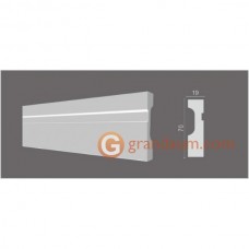 Молдинг с гладким профилем Decor dizayn DD01