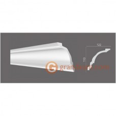 Карниз с гладким профилем Decor dizayn DD16