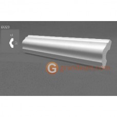 Молдинг с гладким профилем Decor dizayn DD23