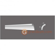 Молдинг с гладким профилем Decor dizayn DD36