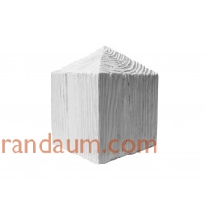 Стыковочный элемент для балок Decowood E 066 classic белый