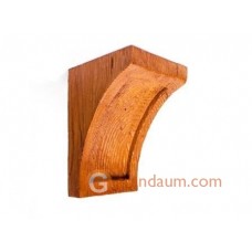 Консоль для балок Decowood Модерн ED 026 classic светлая 12х12