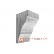 Консоль для балок Decowood Рустик EQ 036 classic белая 12х12