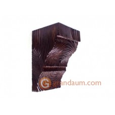 Консоль для балок Decowood Рустик EQ 036 classic темная 12х12