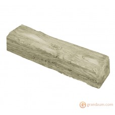 Декоративная балка Decowood Рустик EQ 005 (3.95м) classic белая 19х13