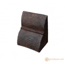 Декоративная балка, Консоль Decowood Рустик EQ 017 classic темная 6х9