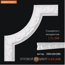 Угловые элементы и вставки Европласт 1.52.348