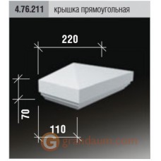 Балюстрада для фасада Европласт 4.76.211