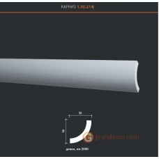 Карниз с гладким профилем Европласт 1.50.214 (K214)