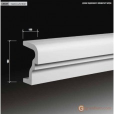 Европласт 4.82.001 ПОДОКОННЫЙ ЭЛЕМЕНТ ДЛЯ ФАСАДА