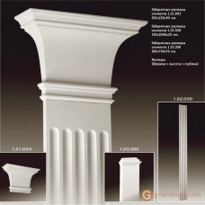 Пилястра Европласт 1.21.003 капитель