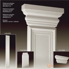Пилястра Европласт 1.21.004 капитель